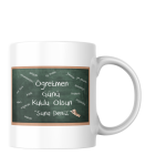Öğretmenler günü Kara Tahta Kişiye Özel Kupa