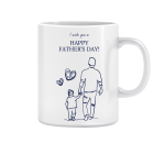 ''Happy Father's'' Baskılı Kupa
